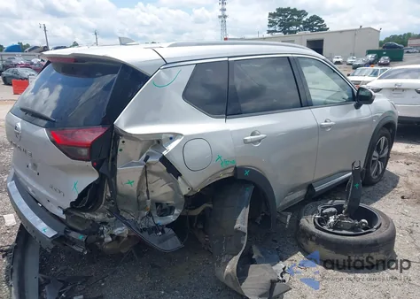 2021 Nissan Rogue Platinum Fwd from USA, damaged, VIN JN8AT3DCXMW101300